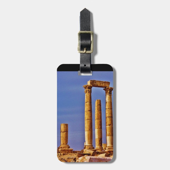 Temple of Hercules Luggage Tag (Front Vertical)