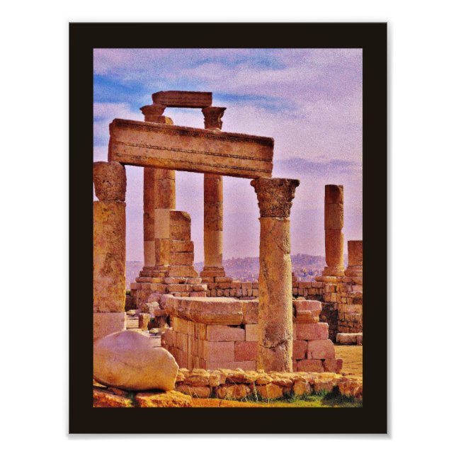 Temple of Hercules Ruins Photo Print (Front)