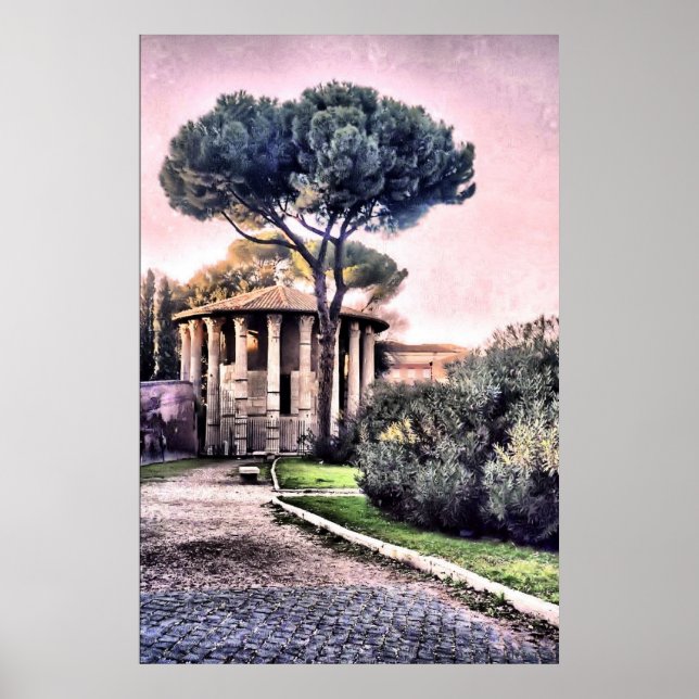 Temple of Hercules Victor Poster (Front)