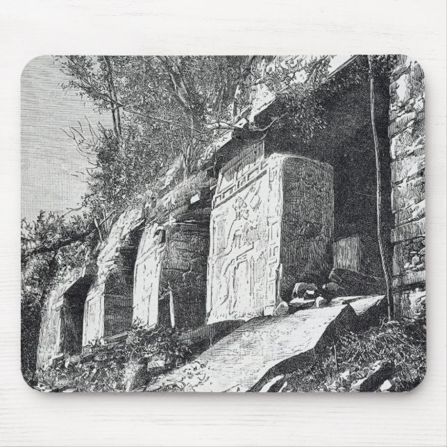 Temple of Inscriptions, Palenque Mouse Pad (Front)