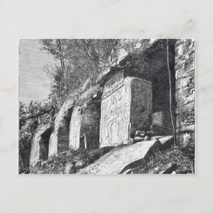 Temple of Inscriptions, Palenque Postcard