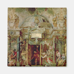 Temple of Janus, 1630s Magnet