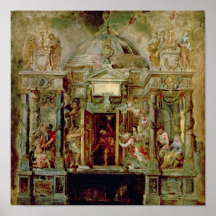 Temple of Janus, 1630s Poster