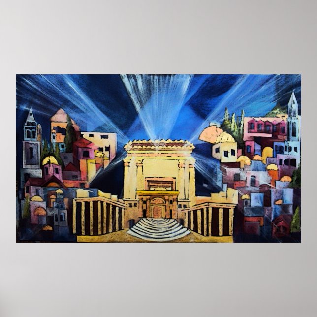 Temple of Jerusalem Poster (Front)