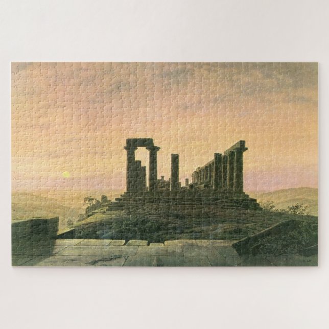 Temple of Juno in Agrigento – Friedrich Jigsaw Puzzle (Horizontal)
