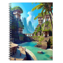 Temple of Lemuria Notebook