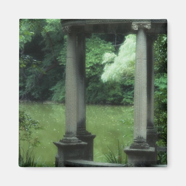 Temple of Love at the Old Westbury Gardens Magnet (Front)