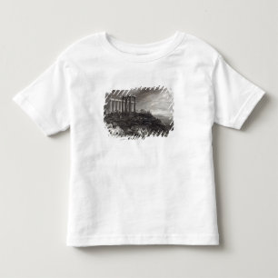 Temple of Minerva Sunium, engraved by J. Saddler Toddler T-Shirt