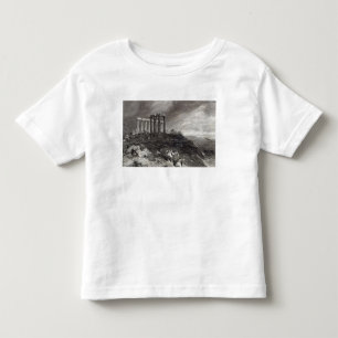 Temple of Minerva Sunium, engraved by J. Saddler Toddler T-Shirt