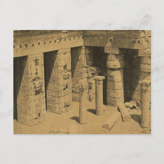 Temple of Ramses III. Egypt circa 1870 Postcard