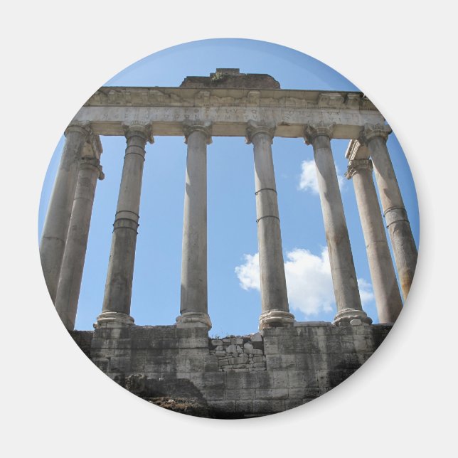 Temple of Saturn - early 4th century BC Magnet (Front)