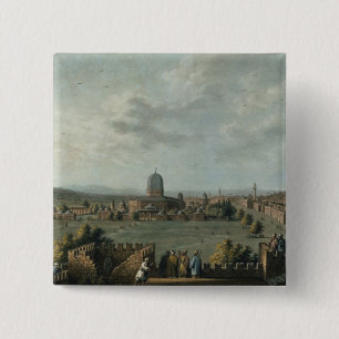 Temple of Solomon, plate 63 from 'Views in the Ott 15 Cm Square Badge