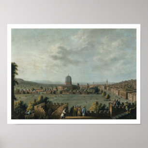 Temple of Solomon, plate 63 from 'Views in the Ott Poster