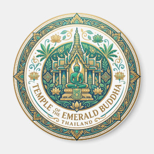 Temple of the Emerald Buddha (Wat Phra Kaew) Magnet