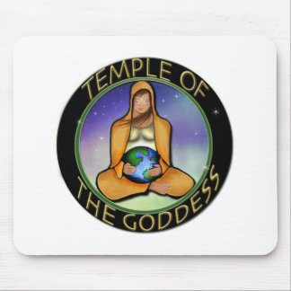 Temple of the Goddess Logo Mouse Pad