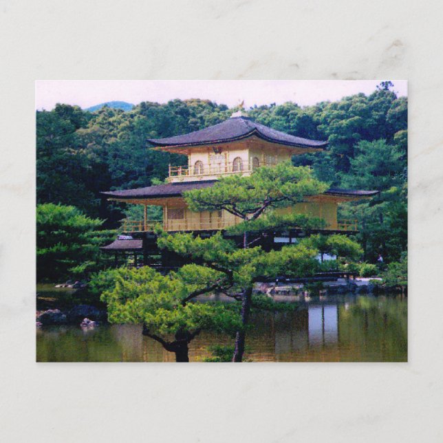 Temple of the Golden Pavilion, Kyoto, Japan Postcard (Front)
