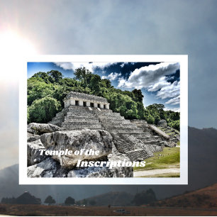 Temple of the Inscriptions, Palenque, Mexico Jigsaw Puzzle