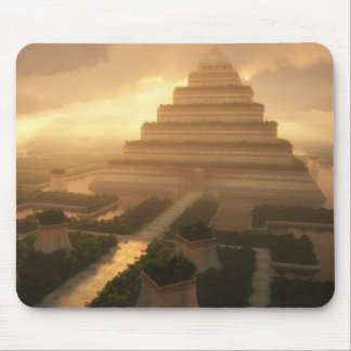 Temple of the Leaf Mousepad