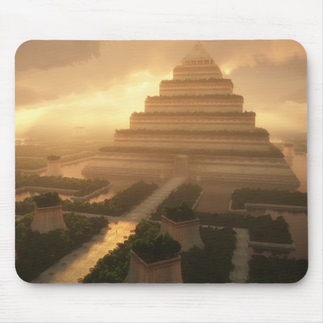 Temple of the Leaf Mousepad (Front)
