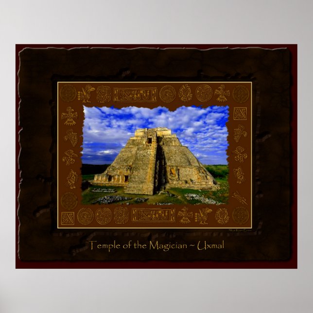 Temple of the Magician Fine Art Print (Front)