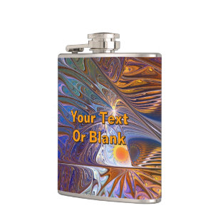 Temple of the Sun Hip Flask