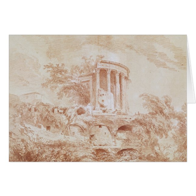 Temple of the Sybil at Tivoli (Front Horizontal)