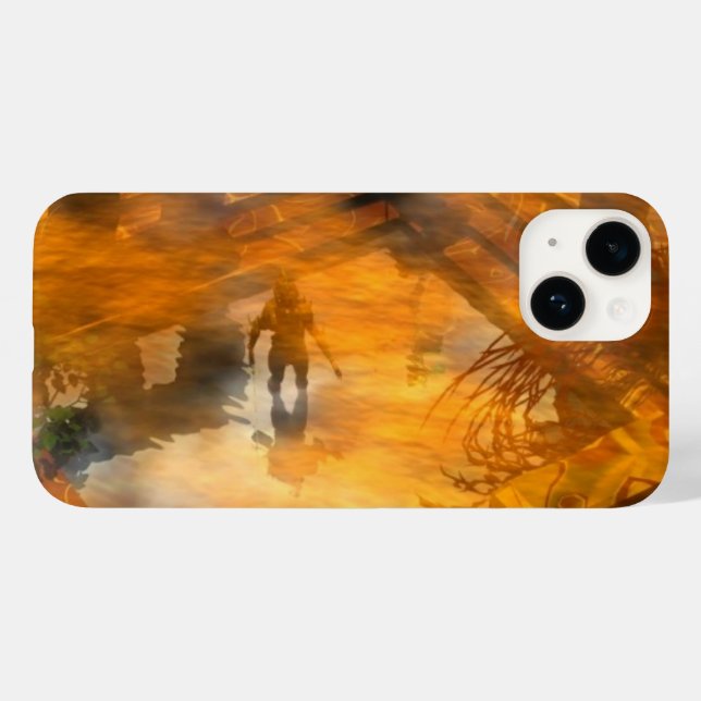 TEMPLE OF WATER /HYPERION Science Fiction,Sci-Fi  Case-Mate iPhone Case (Back (Horizontal))