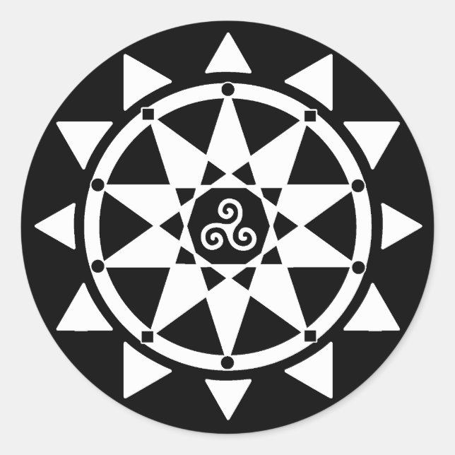 Temple of Witchcraft sticker (Front)