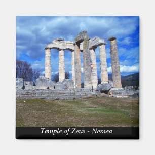 Temple of Zeus – Nemea Magnet