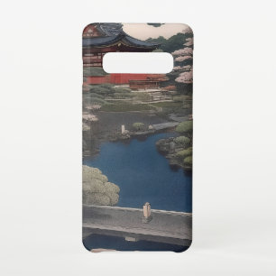 Temple on the river - Japan Samsung Galaxy Case