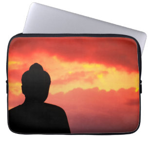 Temple Relic Buddhist Statue Laptop Sleeve