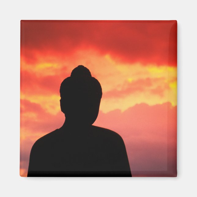 Temple Relic | Buddhist Statue Magnet (Front)