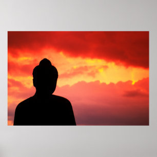 Temple Relic Buddhist Statue Poster