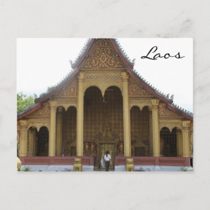 temple roof postcard