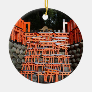 Temple Stone Far East Ceramic Ornament
