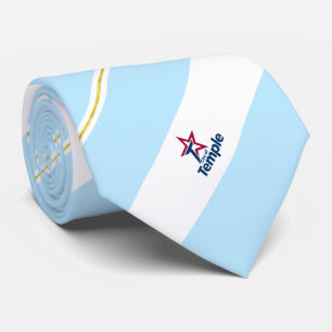 Temple (Texas) city flag Neck Tie