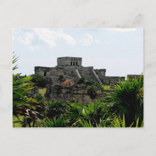 Temple, Tulum, Mexico Postcard