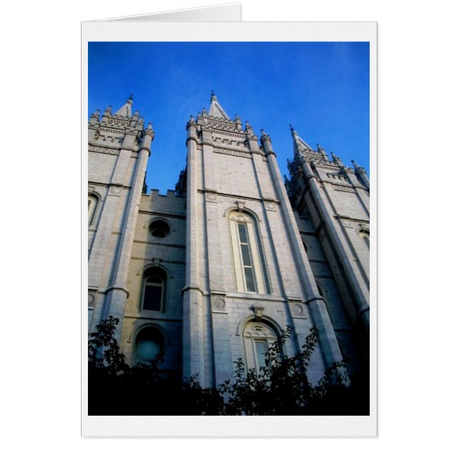 Temple view card (Front)