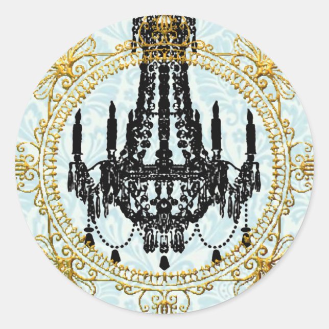 Temple Water, India Inspired Envelope Seals (Front)