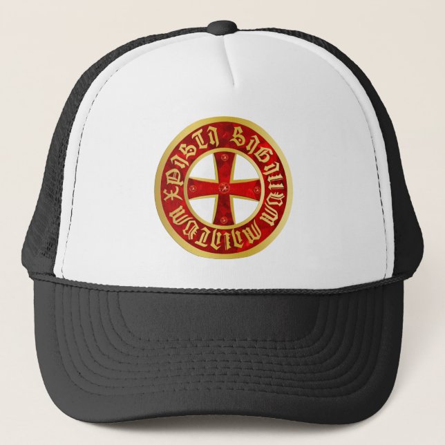 Templer Kreuz / Knights Cross / Crusaders Cross Trucker Hat (Front)