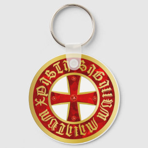 Templer Kreuz / Ritterkreuz / Crusaders Cross Key Ring
