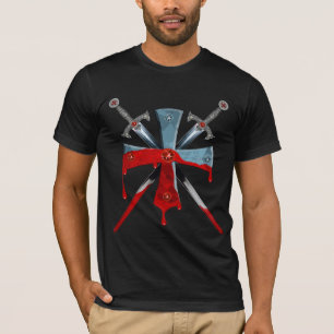 Templer Kreuz + Schwert / Knights Cross T-Shirt