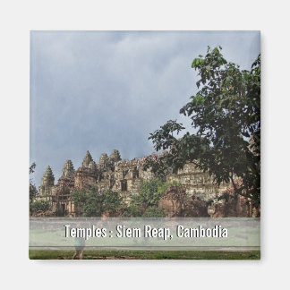 Temples at Siem Reap, Cambodia Magnet