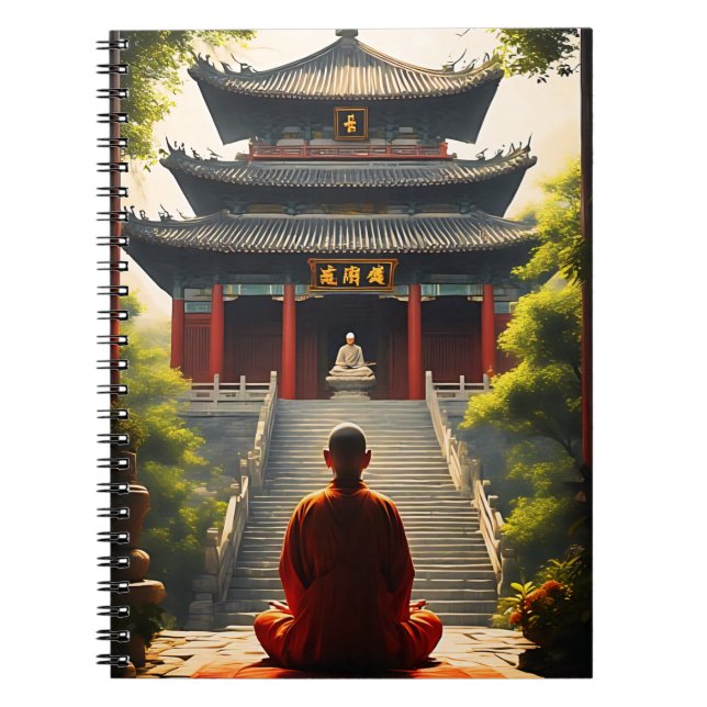 Temple's Quietude Notebook (Front)