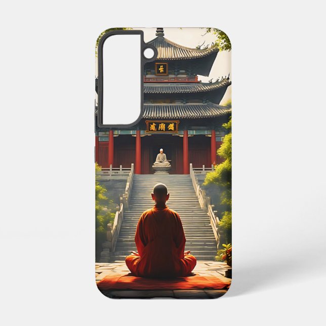 Temple's Quietude Samsung Galaxy S22 Case (Back)