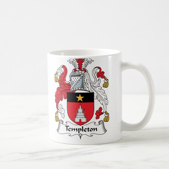 Templeton Family Crest Coffee Mug (Right)