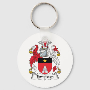 Templeton Family Crest Key Ring