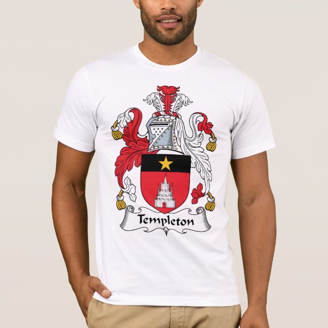 Templeton Family Crest T-Shirt (Front)