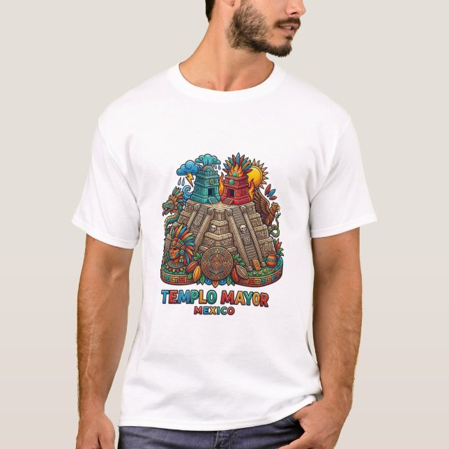 TEMPLO MAYOR MEXICO T-Shirt (Front)