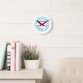 Temporal Procrastination Funny Physics Wall Clock